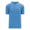 Athletic Knit Two Button Baseball Jerseys - BA1344