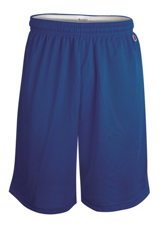 champion mesh shorts 7'' inseam