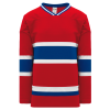 Athletic Knit Style Montreal Red