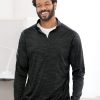 Adidas - Lightweight Mélange Quarter-Zip Pullover - A475