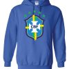 Brasil Soccer Badge Hooded Sweatshirt