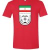 Iran Soccer World Cup Badge Cotton T-Shirt