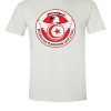 Tunisia Soccer World Cup Badge Cotton T-Shirt