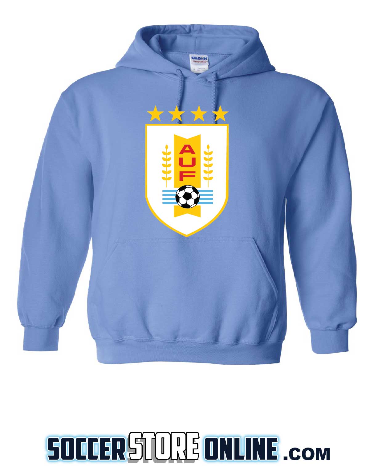 2022 World Cup Futbol Nation Hoodie Uruguay - Black - Official